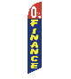 0% Finance Feather Flag