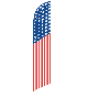 Stars and Stripes Feather Flag