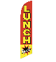 Lunch Feather Flag