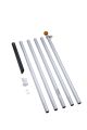 Fairybell 20Ft. Sectional Aluminum Pole - Silver