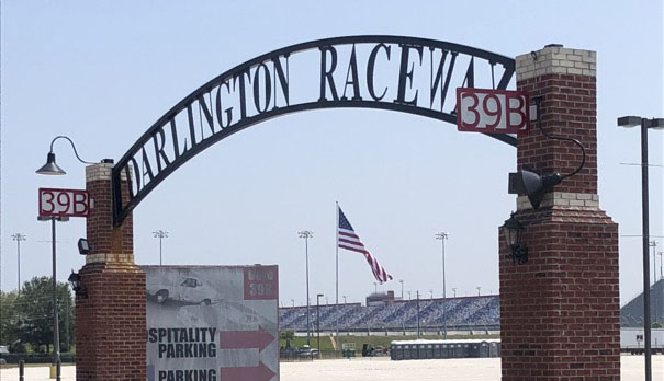 Darlington Raceway - Flagpole Installation