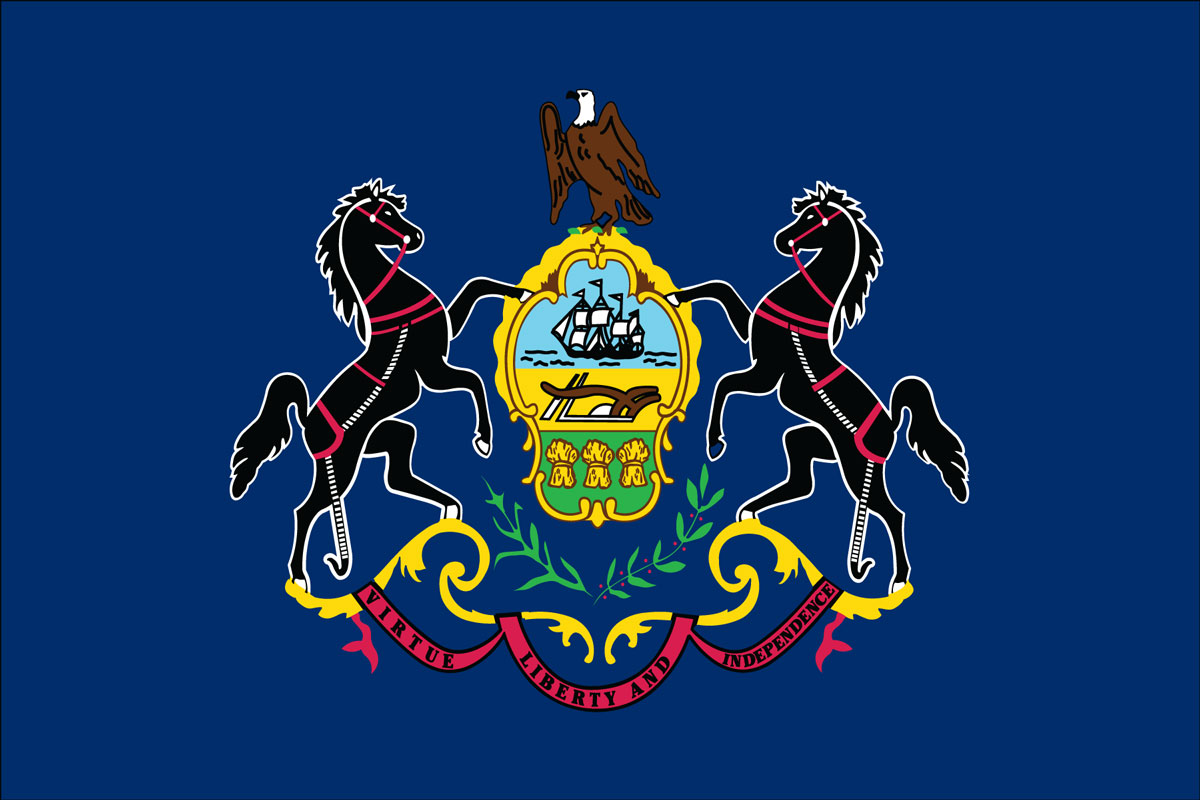 Pennsylvania State Flag - HigherUSA